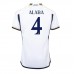 Tanie Strój piłkarski Real Madrid David Alaba #4 Koszulka Podstawowej 2023-24 Krótkie Rękawy